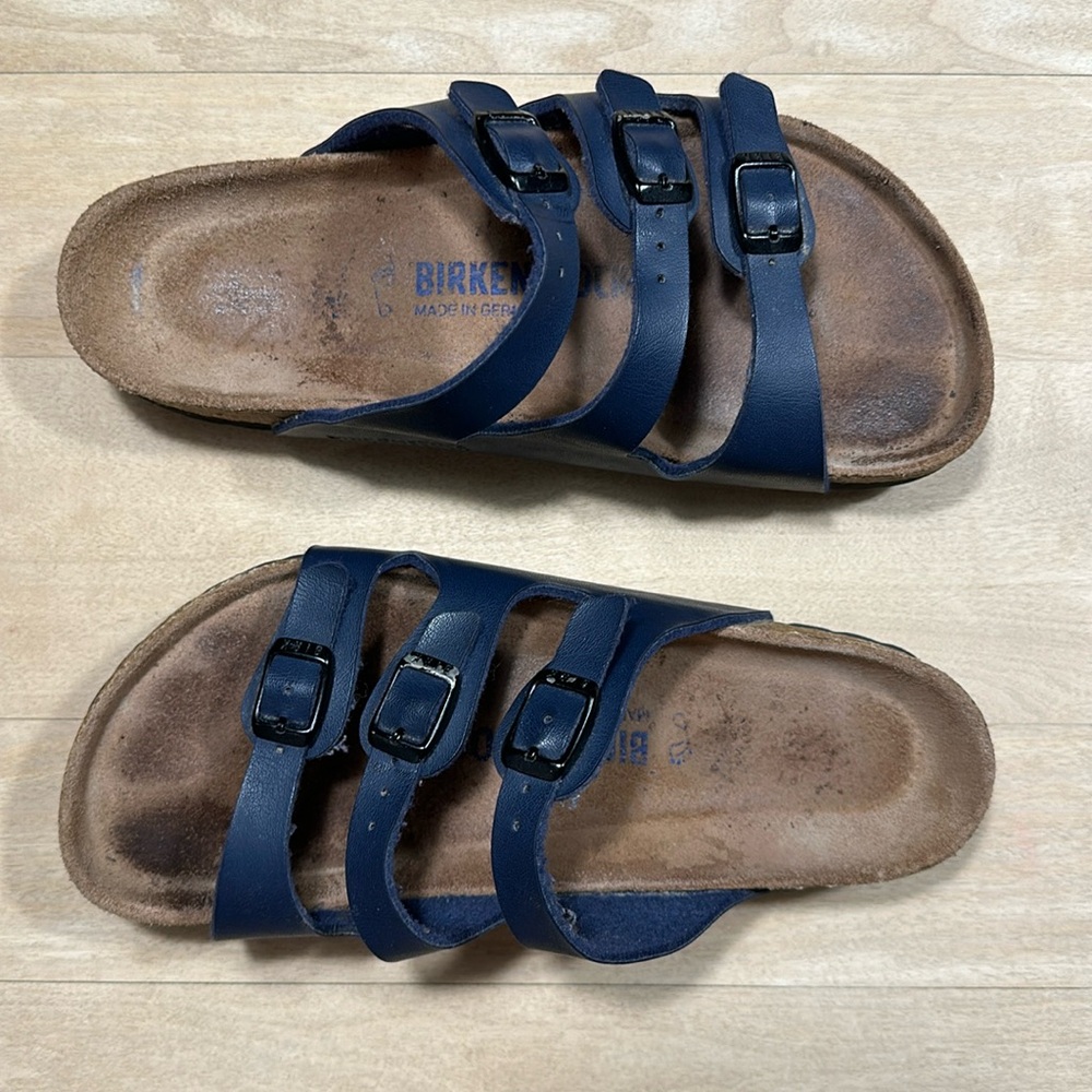 Birkenstock Florida Birko-Flor Sandal Sz 37 - Picture 4 of 11